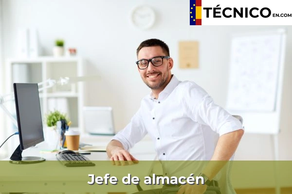 Representante comercial 60 Jefe de almacén