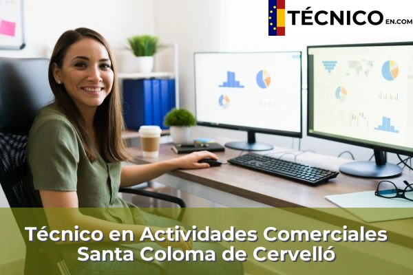 Técnico en Actividades Comerciales en Igualada 113 Técnico en Actividades Comerciales en Santa Coloma de Cervelló