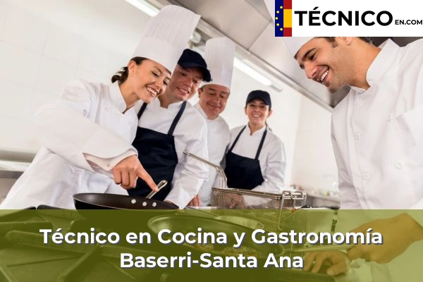 Técnico Medio en Cocina y Gastronomía en Elexalde 17 Técnico Medio en Cocina y Gastronomía en Baserri-Santa Ana
