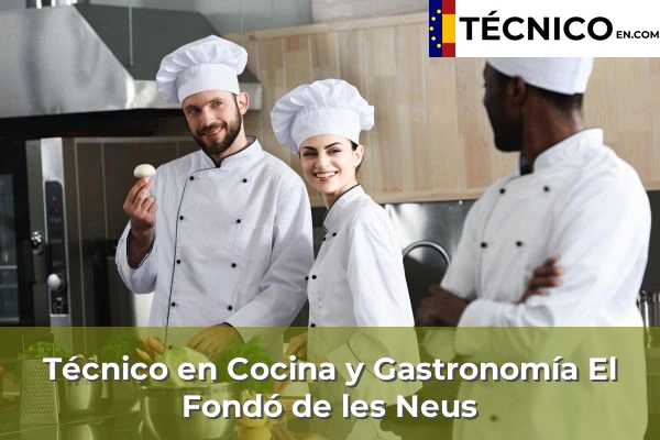 Técnico en Cocina y Gastronomía en Petrer 68 Técnico Medio en Cocina y Gastronomía en El Fondó de les Neus