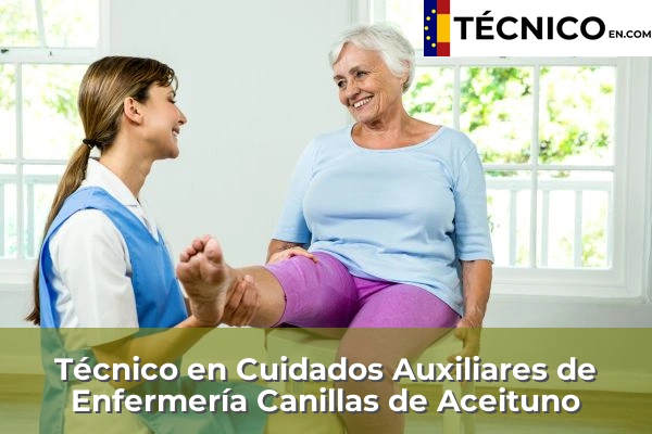Técnico en Cuidados Auxiliares de Enfermería en Canillas de Aceituno