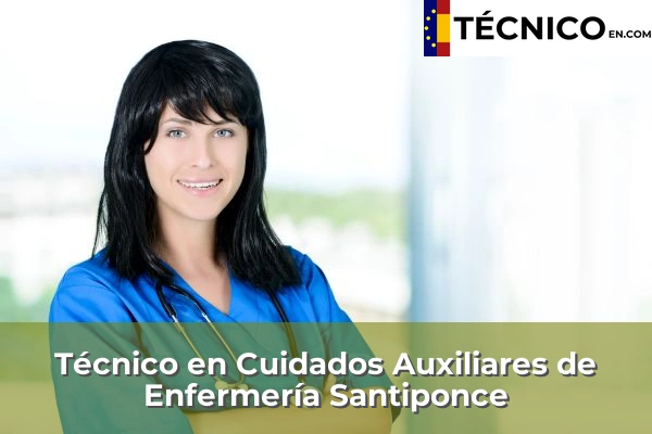Técnico Medio en Cuidados Auxiliares de Enfermería en Santiponce