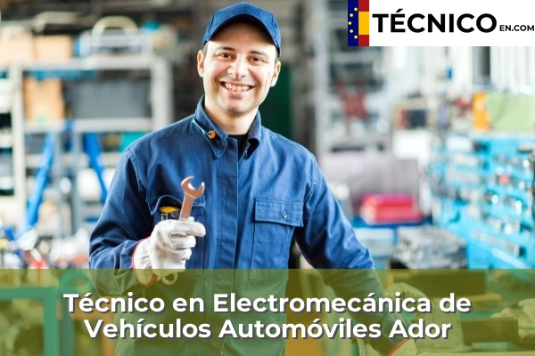 Técnico Medio en Electromecánica de Vehículos Automóviles en Benifaraig 5 Técnico Medio en Electromecánica de Vehículos Automóviles en Ador