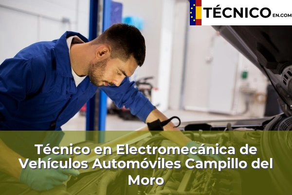 Técnico en Electromecánica de Vehículos Automóviles en Campillo del Moro