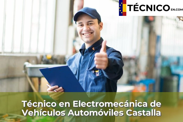 Técnico Medio en Electromecánica de Vehículos Automóviles en Benidoleig 57 Técnico Medio en Electromecánica de Vehículos Automóviles en Castalla