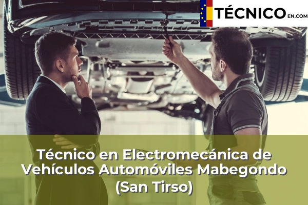 Técnico Medio en Electromecánica de Vehículos Automóviles en Mabegondo (San Tirso)