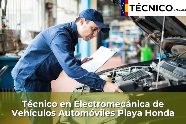 Técnico en Electromecánica de Vehículos Automóviles en Playa Honda