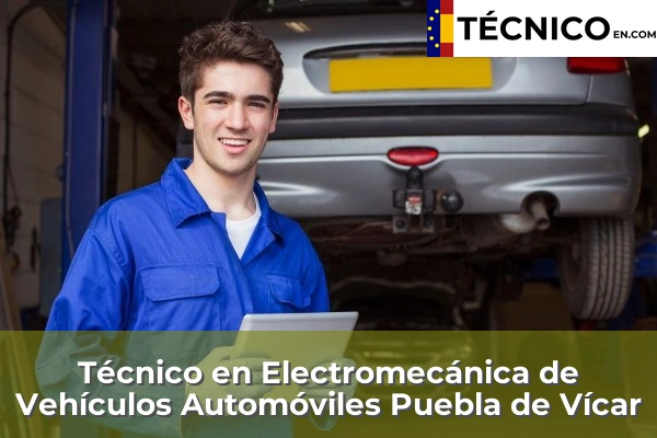 Técnico en Electromecánica de Vehículos Automóviles en Puebla de Vícar