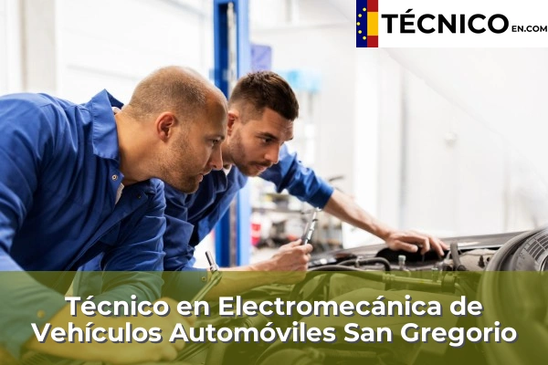 Técnico Medio en Electromecánica de Vehículos Automóviles en San Gregorio
