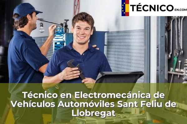 Técnico en Electromecánica de Vehículos Automóviles en Rubí 99 Técnico en Electromecánica de Vehículos Automóviles en Sant Feliu de Llobregat
