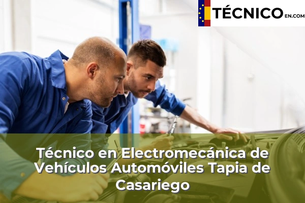 Técnico en Electromecánica de Vehículos Automóviles en Cangues d'Onís 35 Técnico en Electromecánica de Vehículos Automóviles en Tapia de Casariego