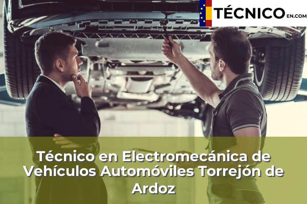 Técnico en Electromecánica de Vehículos Automóviles en Torrejón de Ardoz