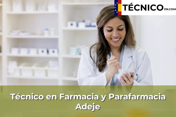 Técnico en Farmacia y Parafarmacia en Barranco Grande 5 Técnico en Farmacia y Parafarmacia en Adeje