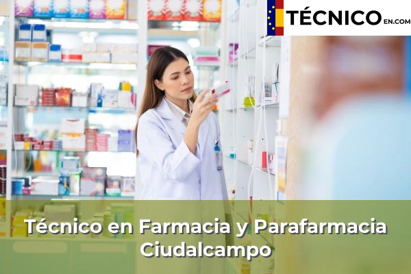 Técnico Medio en Farmacia y Parafarmacia en Leganés 44 Técnico Medio en Farmacia y Parafarmacia en Ciudalcampo
