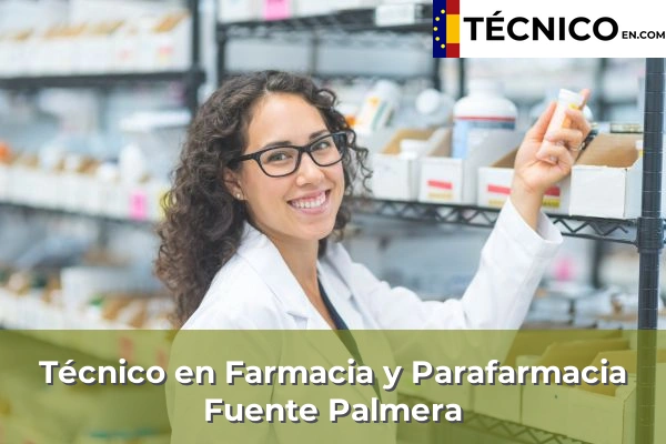 Técnico Medio en Farmacia y Parafarmacia en Fuente Palmera