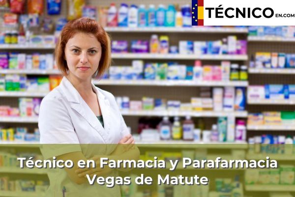 Técnico Medio en Farmacia y Parafarmacia en Vegas de Matute