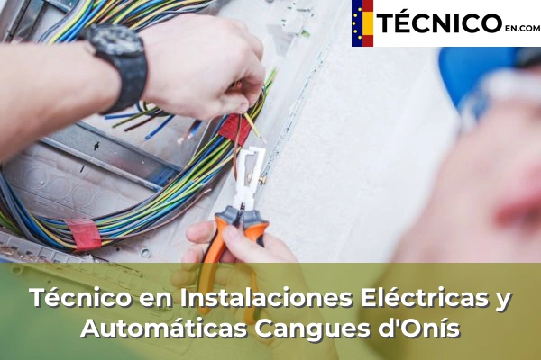 Técnico en Instalaciones Eléctricas y Automáticas en Cangues d'Onís
