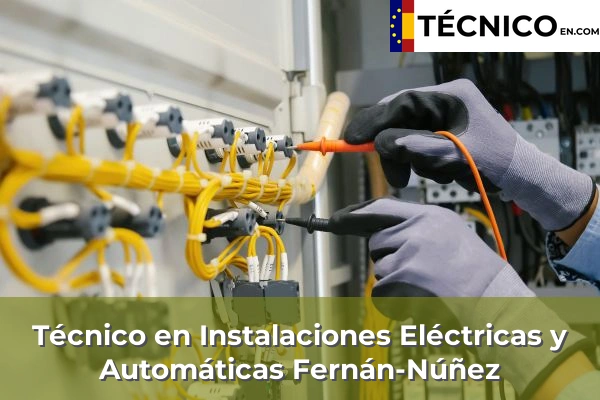 Técnico Medio en Instalaciones Eléctricas y Automáticas en Lucena 19 Técnico Medio en Instalaciones Eléctricas y Automáticas en Fernán-Núñez