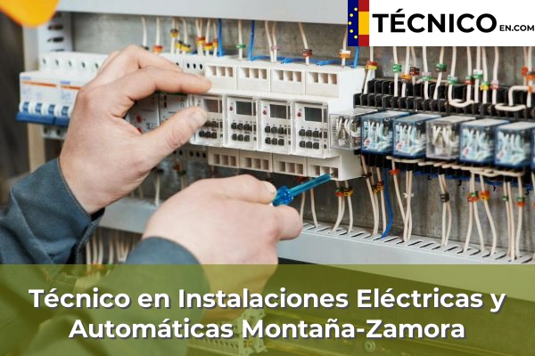 Técnico Medio en Instalaciones Eléctricas y Automáticas en Montaña-Zamora