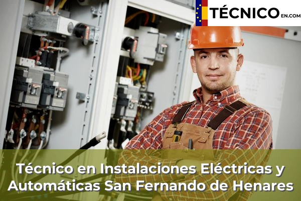 Técnico Medio en Instalaciones Eléctricas y Automáticas en Miraflores de la Sierra 93 Técnico Medio en Instalaciones Eléctricas y Automáticas en San Fernando de Henares